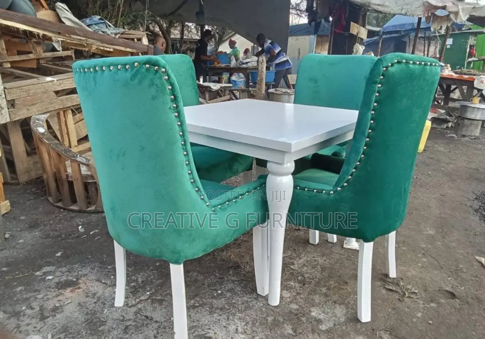 Green Dinning Set