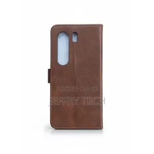 Luxury Wallet Case for Tecno Camon 40 Pro (Brown)