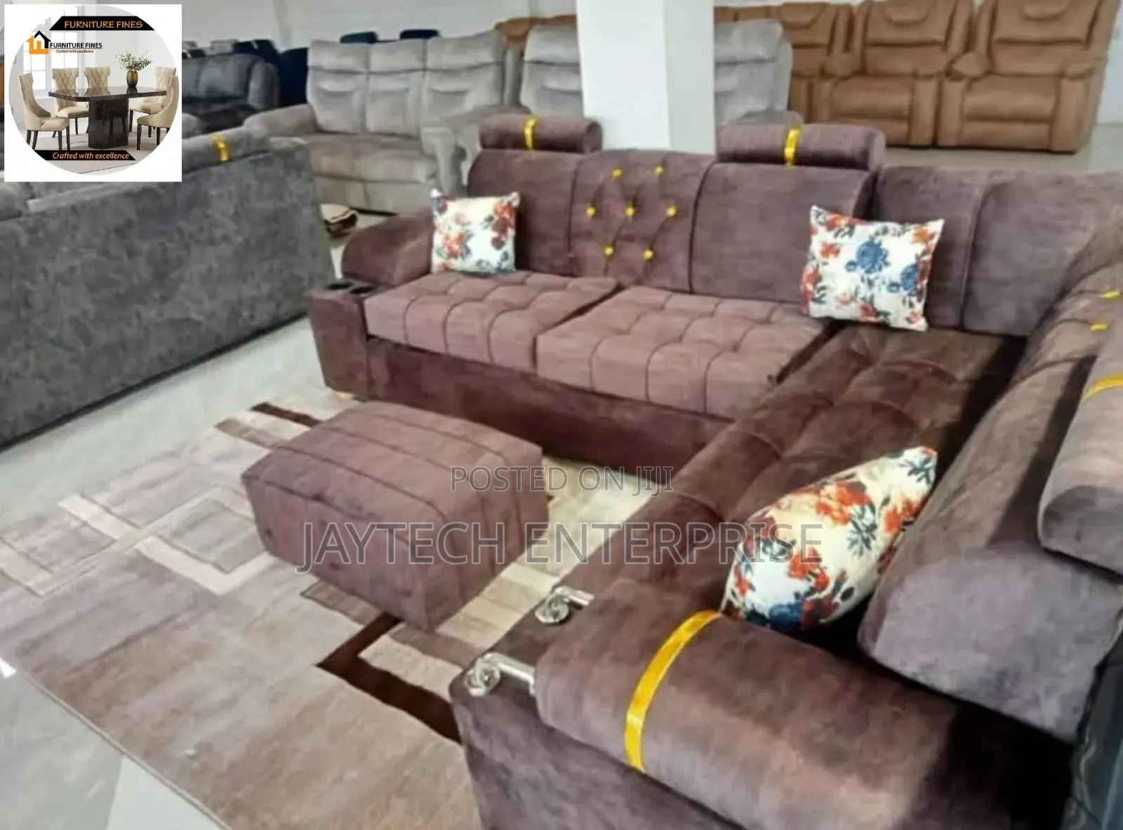 6 Seater L-Shaped Sofa