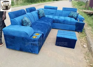 6 Seater L-Shaped Sofa