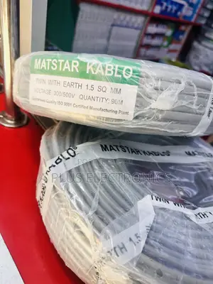 Matstar 1.5mm Standard Twe Earth Cable Lighting House Wiring-90m Roll