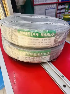 Heavy-Duty Matstar 1.5mm Twin With Earth Copper Electrical 90m Roll