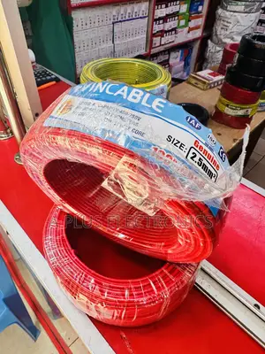 Premium Red Evincable 2.5mm Single Wiring Cable Strong Durable 90m