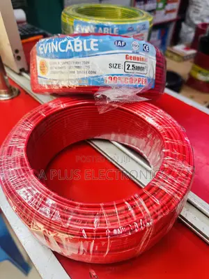 Premium Red Evincable 2.5mm Single Core Electric Cable – Durable 90 M