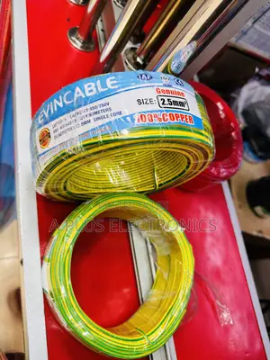 2.5mm2 Single Core Green/Yellow Wire – 90 Metres Roll