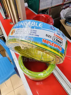 Premium 90m Electrical Wire 2.5mm2 – Green Yellow