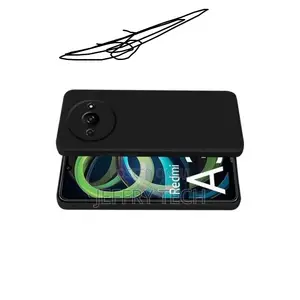 Silicone Case Compatible With Redmi A3/A3x - Black