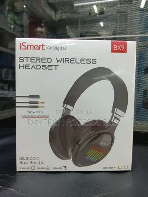 Ismart Bluetooth Wireless Headphone Prime Sound Bx9