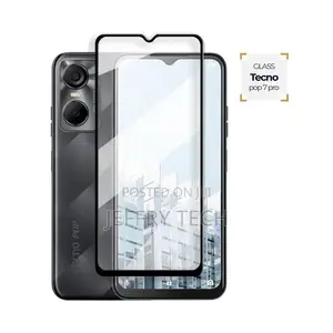 Tecno Silicone Case for Tecno Pop 7 Pro + 2 - Shockproof - Black