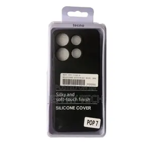 Share This Producttecno Pop 7 + 1 Shockproof Silicone Case - Black