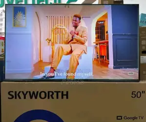 Skyworth 50-Inch Smart Tv Uhd Google Tv Frameless