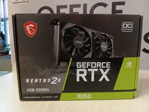 Msi Geforce RTX 3050 Ventus 2x 6g Oc Graphics Card / 6gb Gddr6