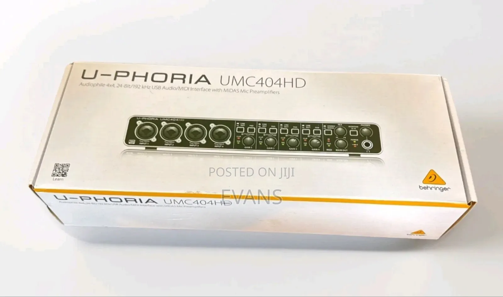 Behringer Umc404 Hd Audio Interface