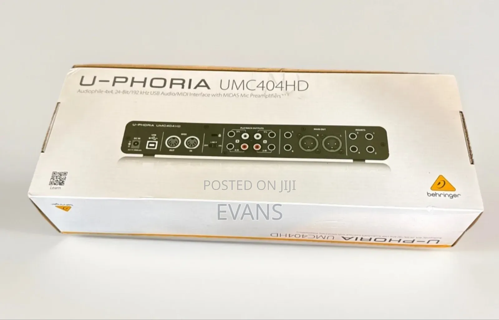 Behringer Umc404 Hd Audio Interface