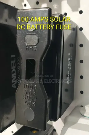 100 Amps Dc Solar Battery Fuse Suitable for 1kva - 3.6kva Solar Kits