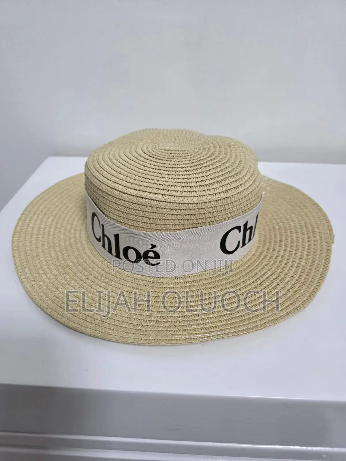 Chloe Straw Fedora Beach Hat