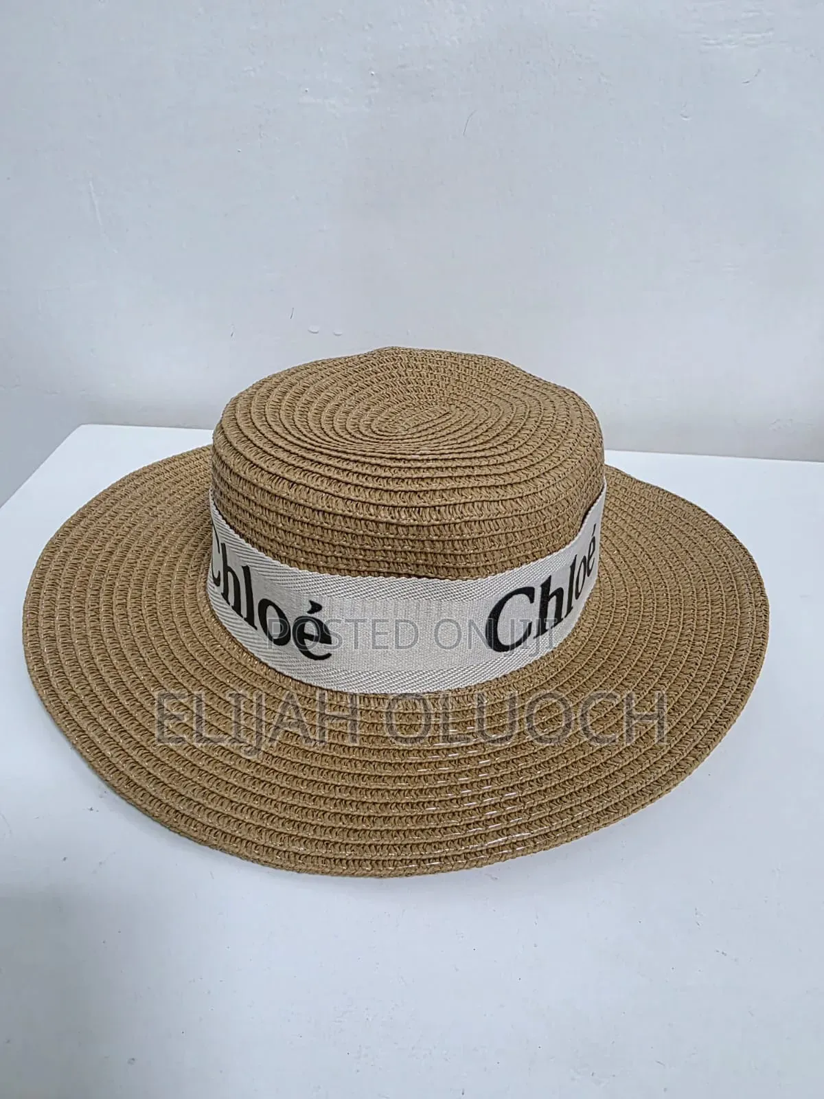 Chloe Straw Fedora Beach Hat