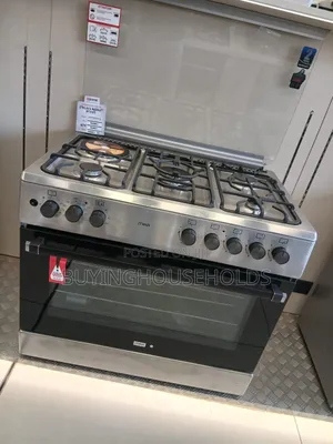 Mika Stainless 60x90 Cooker 4gas+1electric