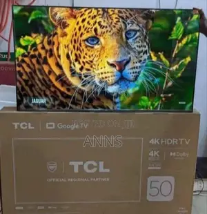 Ample Storage TCL 50 Inch 4 K Tv