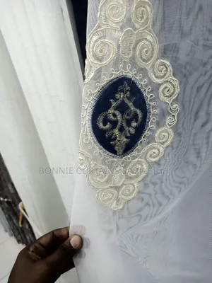 White Sheers Mixed Gold