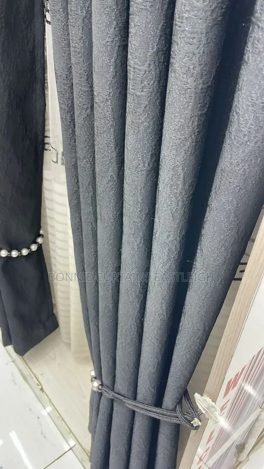 White Plain Curtain With Sheers for Dining Rooms