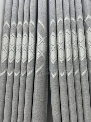 Grey Curtains and White for Bedroom