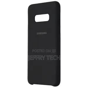 Samsung Galaxy S10e Silicone Case - Black
