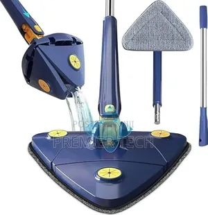 Long Handle Triangular Twist Mop