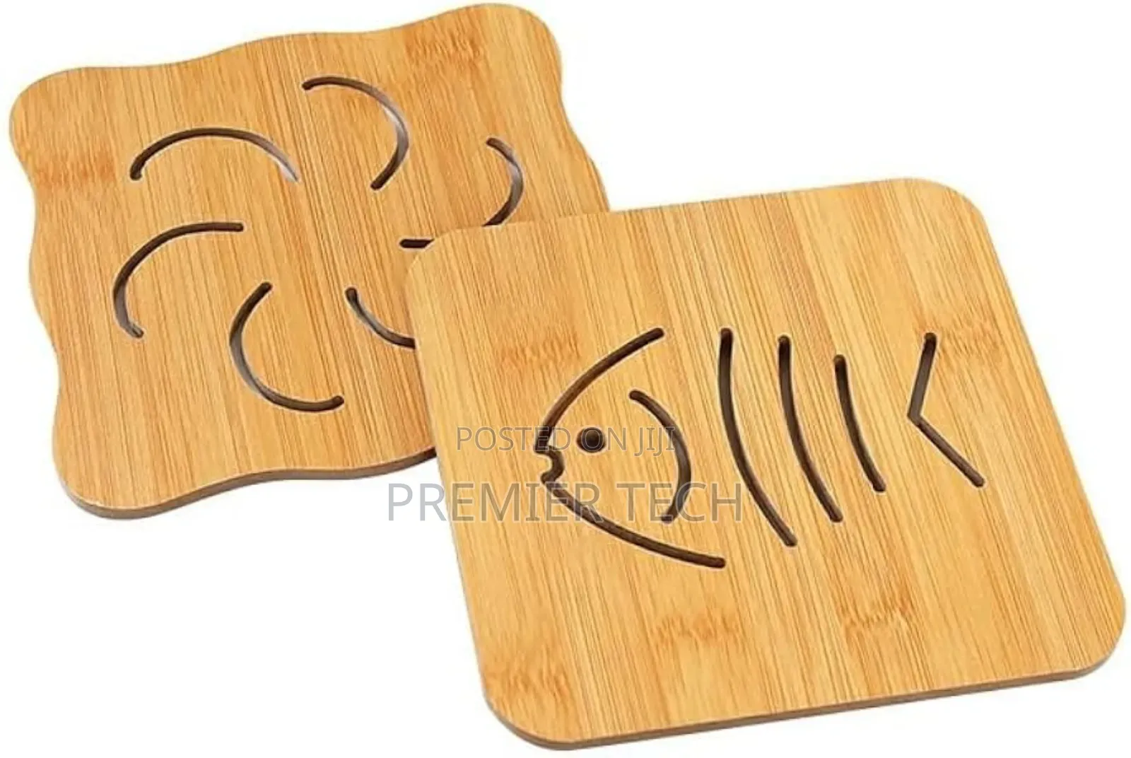 Bamboo Coaster Available in 5 Shapes
