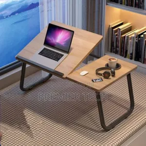 Wooden Profile 5 Levels Adjustable Angle Foldable Study Table
