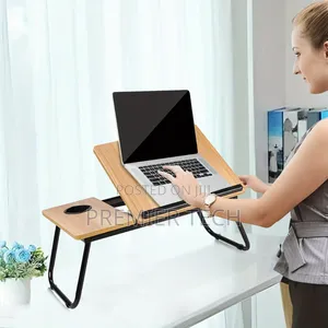 Wooden Profile 5 Levels Adjustable Angle Foldable Study Table