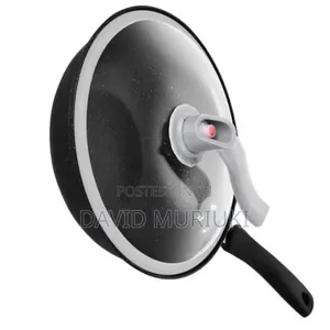 Wok Pan 
32 Cm Diameter 
Non Stick 
Glass Lid 
Pressure Release