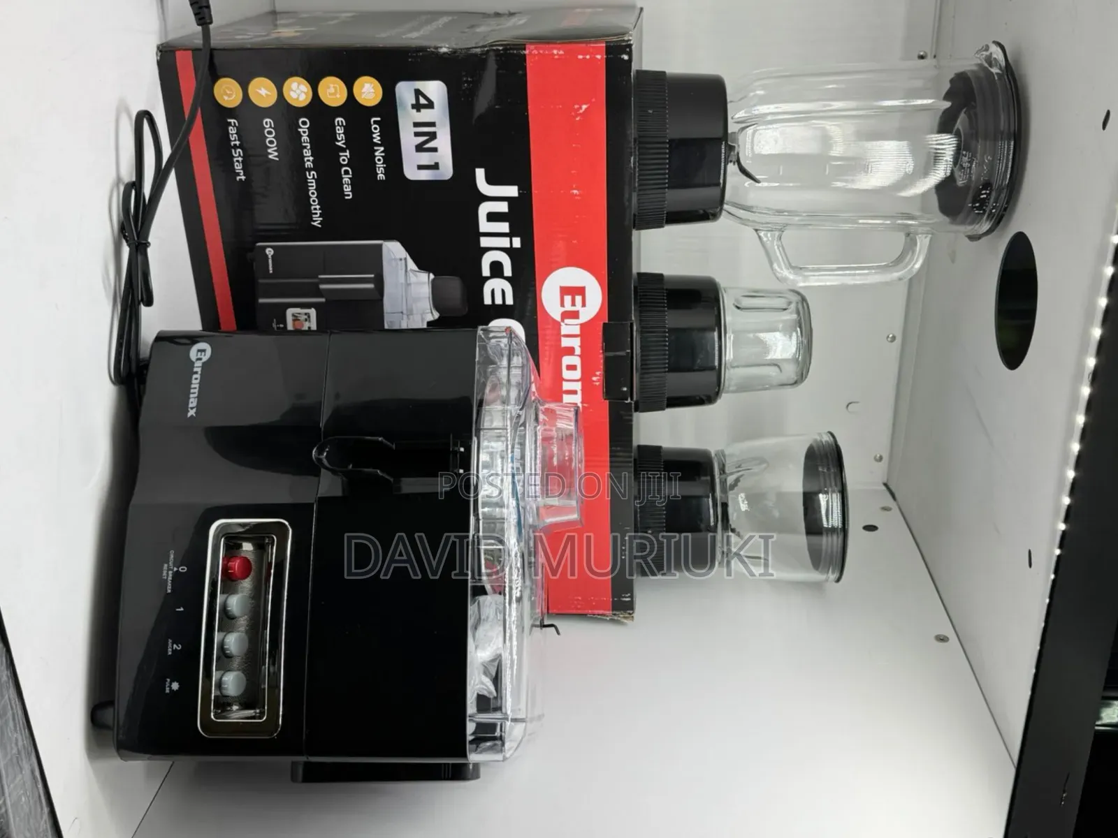 Euromax 4 in 1 Food Processor 600w