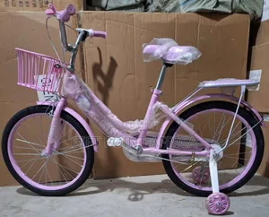 Bmx Bike Size 20 With Adjustable Seat Training Wheels Bell Carrier