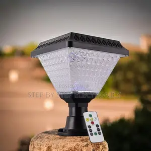 Remote Controlled Solar Led Garden Lights Waterproof Pathway Lawn Lamp