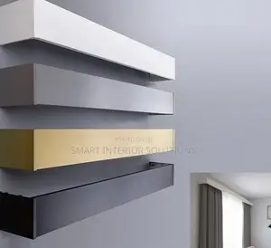 Wall/Ceiling Mount Double Curtain Rail