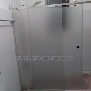 Shower Cubicle With a Sliding Door