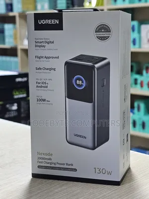 Ugreen 20000mah 130w Fast Charging Power Bank - Pb721