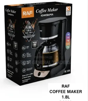 Raf Heavy Duty Big Size Coffee Meker Machine 1.8l