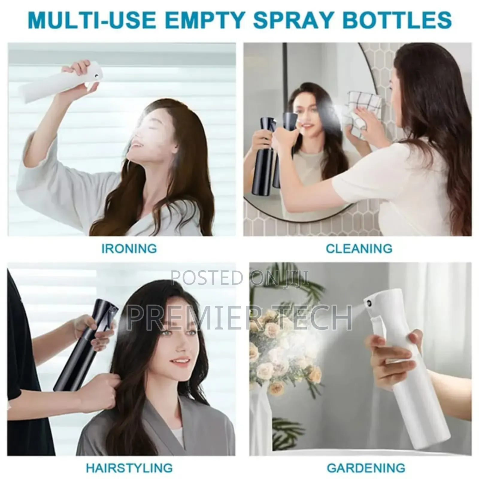 Mist Spray Bottle . White Only