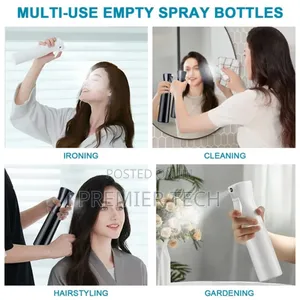 Mist Spray Bottle . White Only