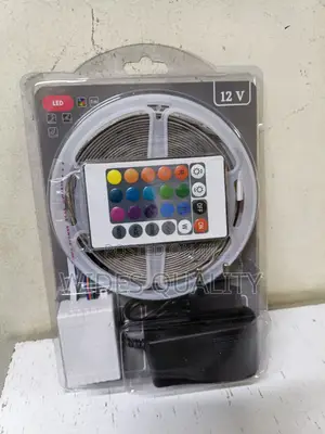 Remote-Controlled RGB Led Strip Light Kit.