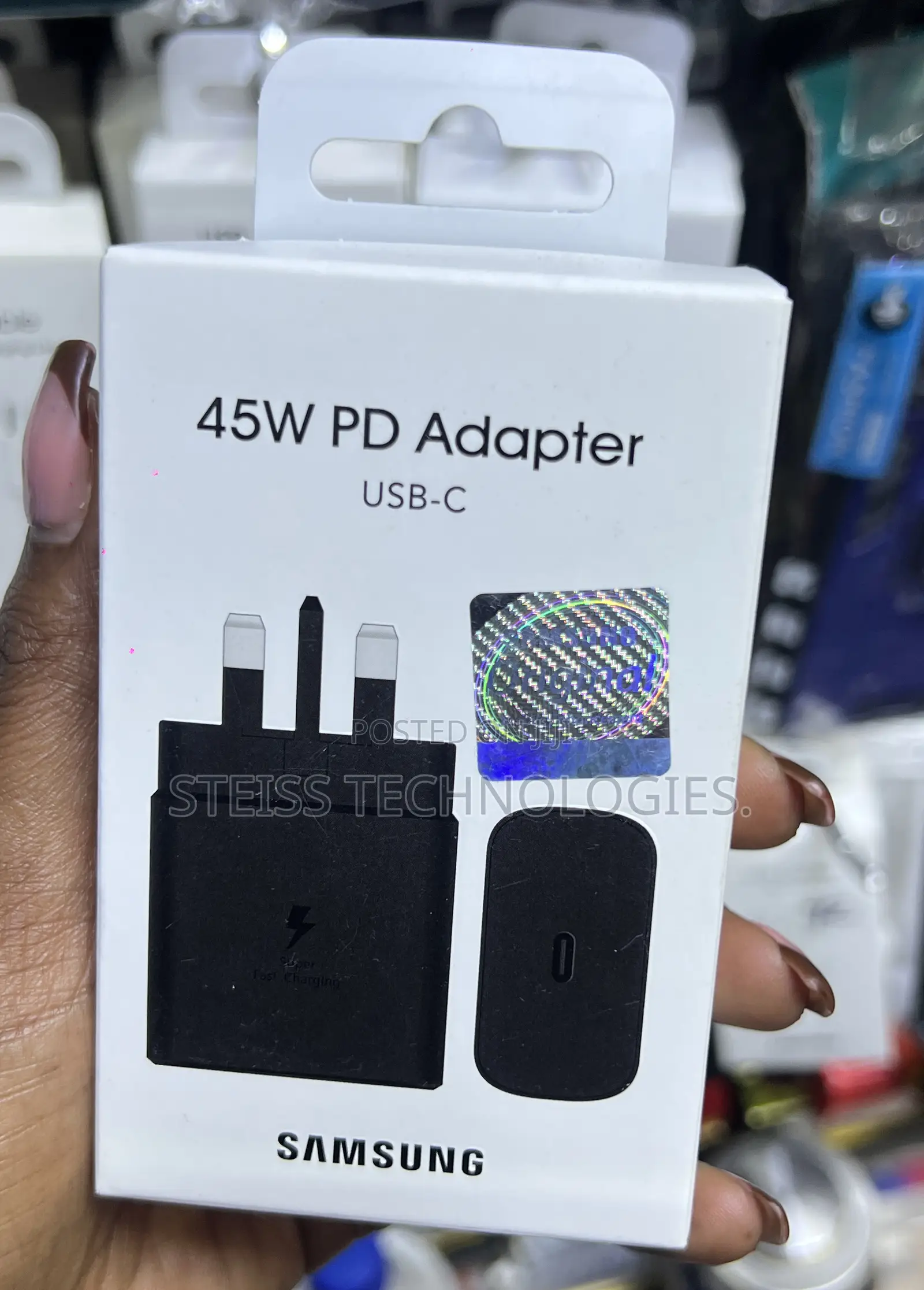 45w Black Type Power Adapters.