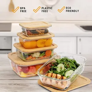 Lock Fresh 4in1 Glass Food Storage Container