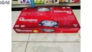 Ramtons 2 Burner Gas Stove – Ceramic Glass Top