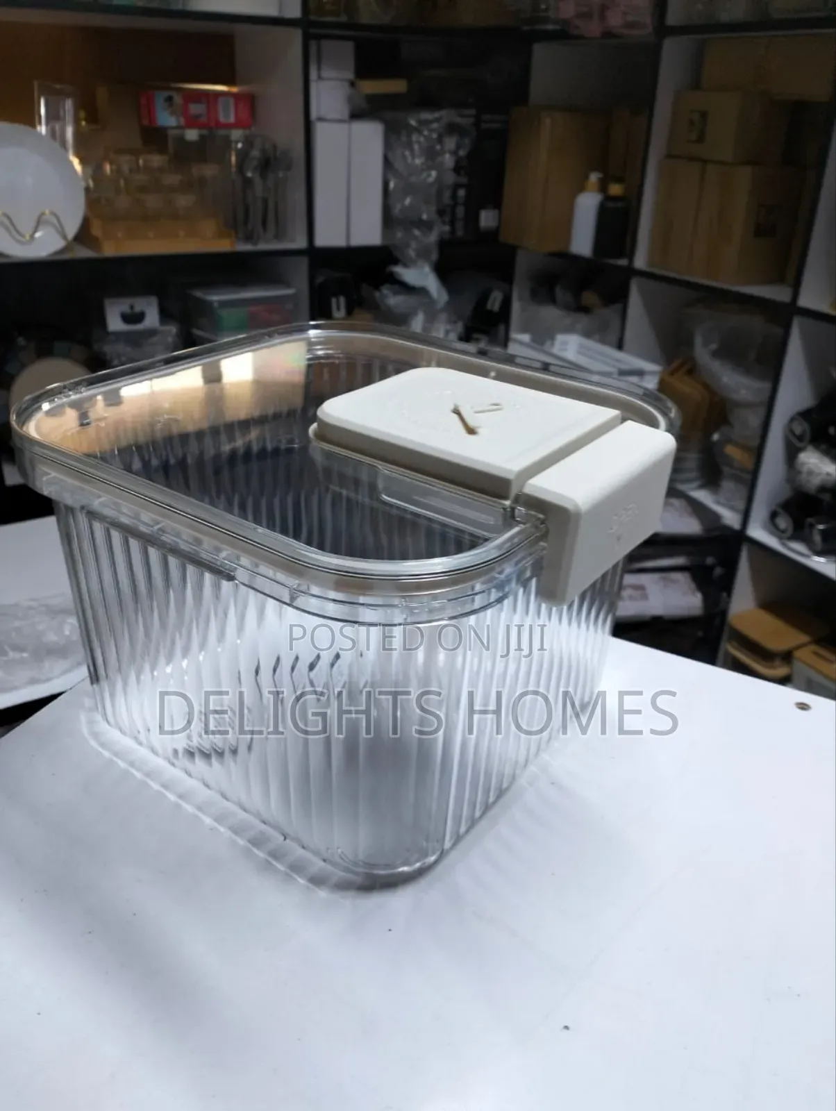Acrylic Rice Bucket_nje