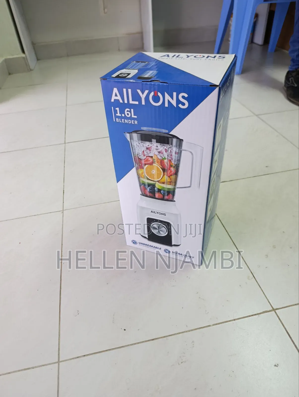 Ailyons 1.6litres Glass Blender
