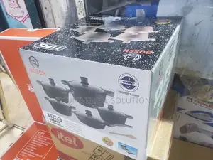 11pc Cookware With Silicone Lid Bosch