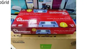 Ramtons Rg538 2-Burner Gas Stove – Perfect for Home”