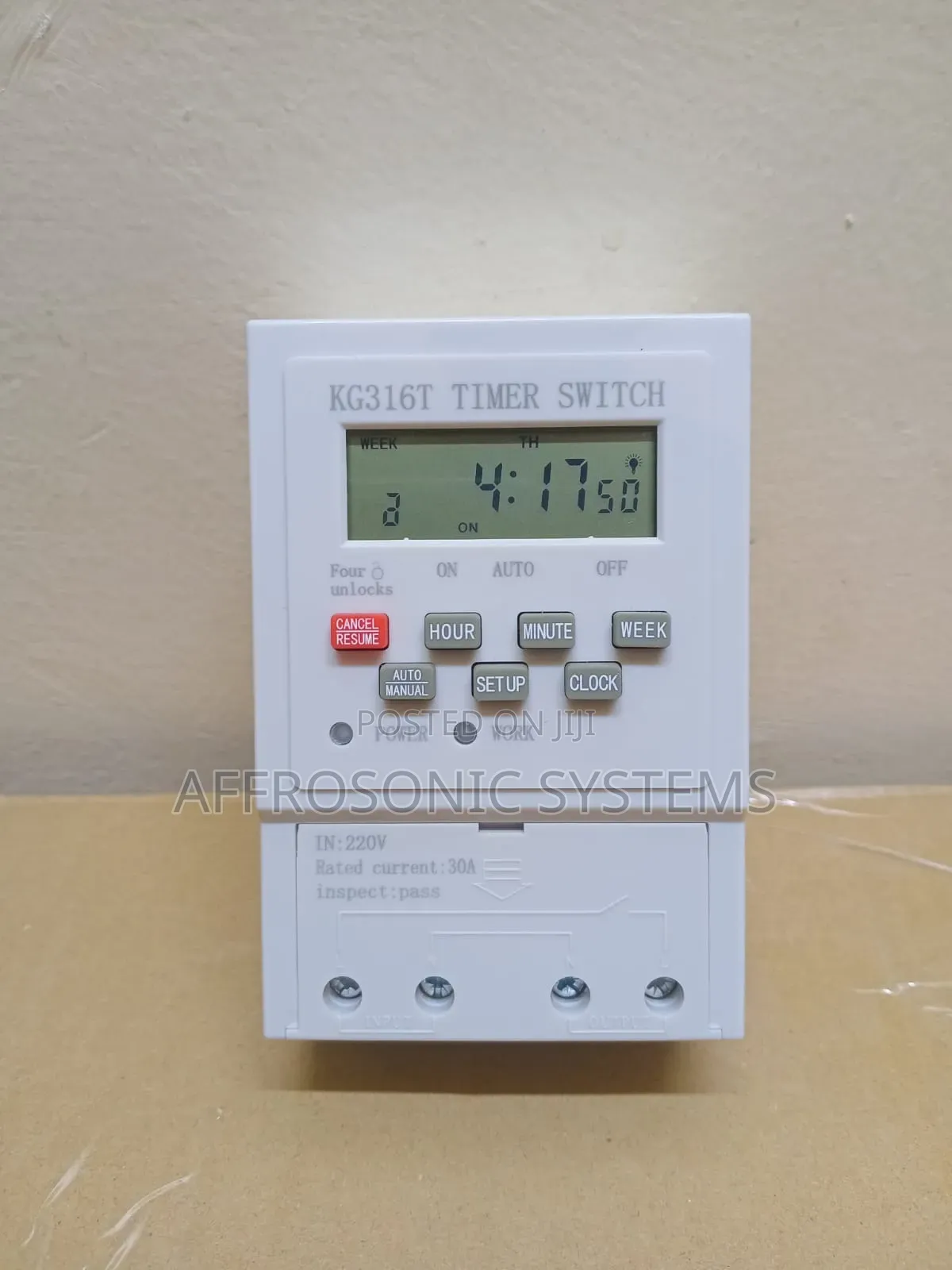 Electric Bell Timer Switch